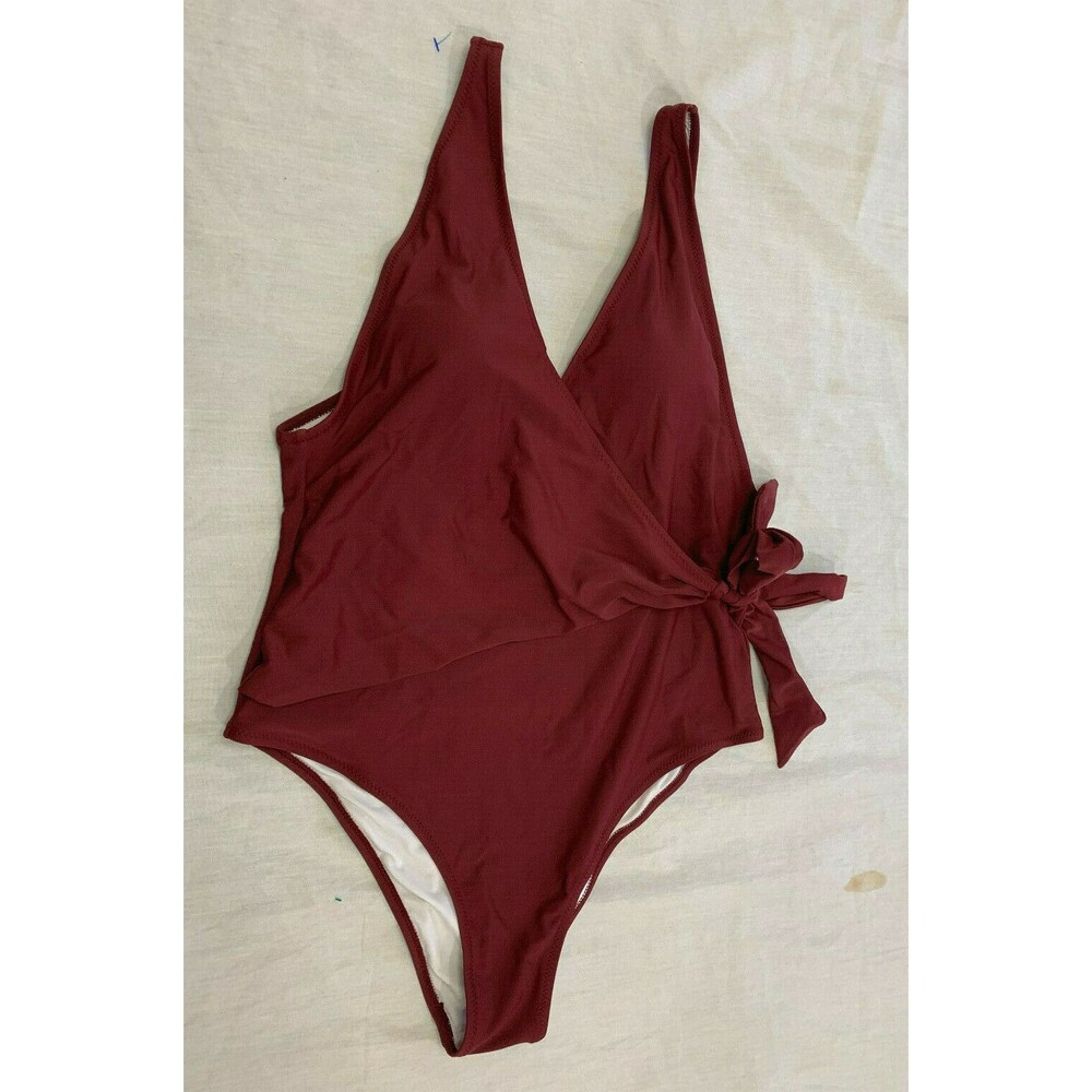 CUPSHE WOMENS WRAP SWIMSUIT ONE PIECE SIZE XL